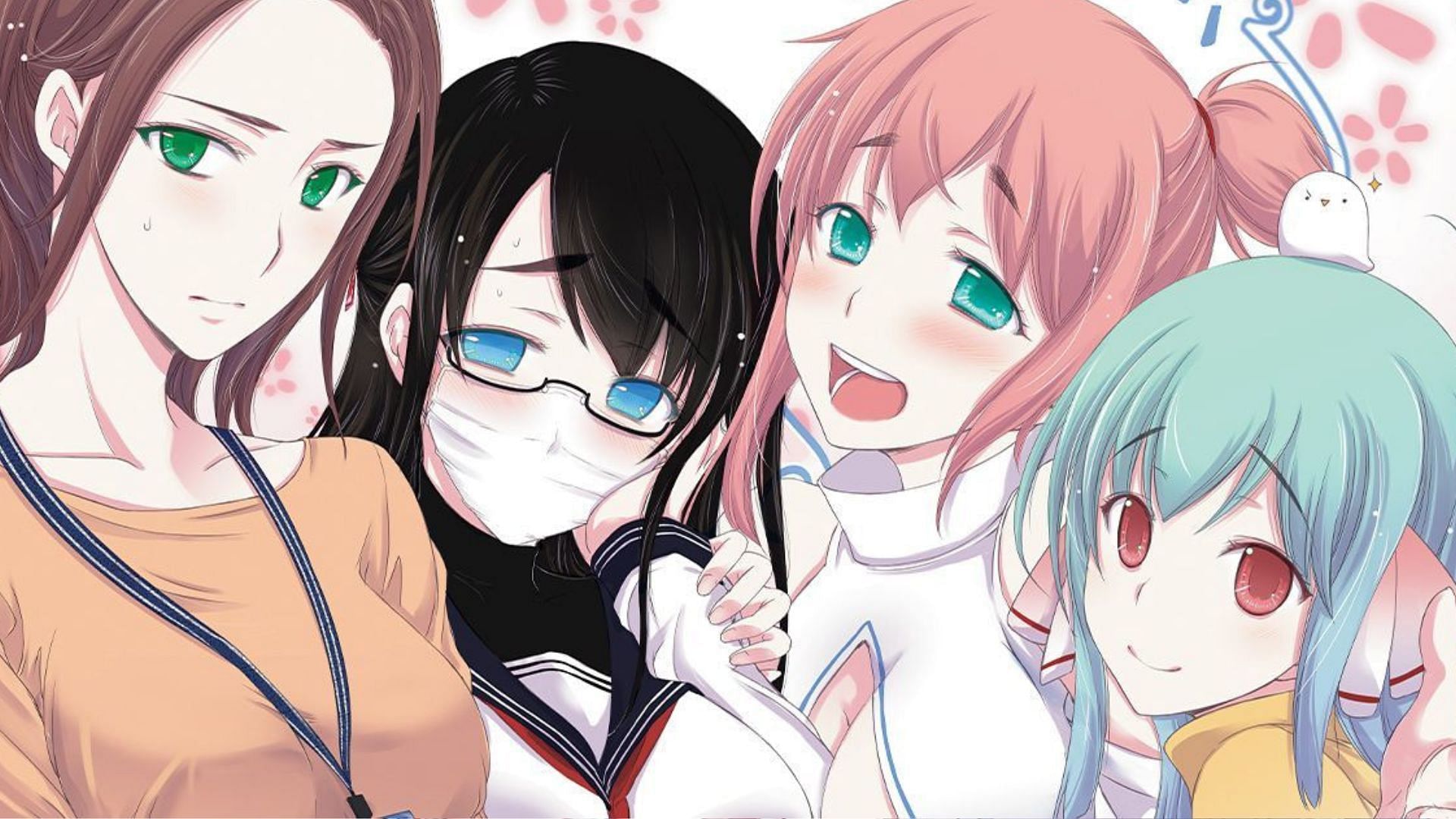 Fuguri, Tanpopo, Hamuel, and Yurara as seen in the manga (Image via Kadokawa)